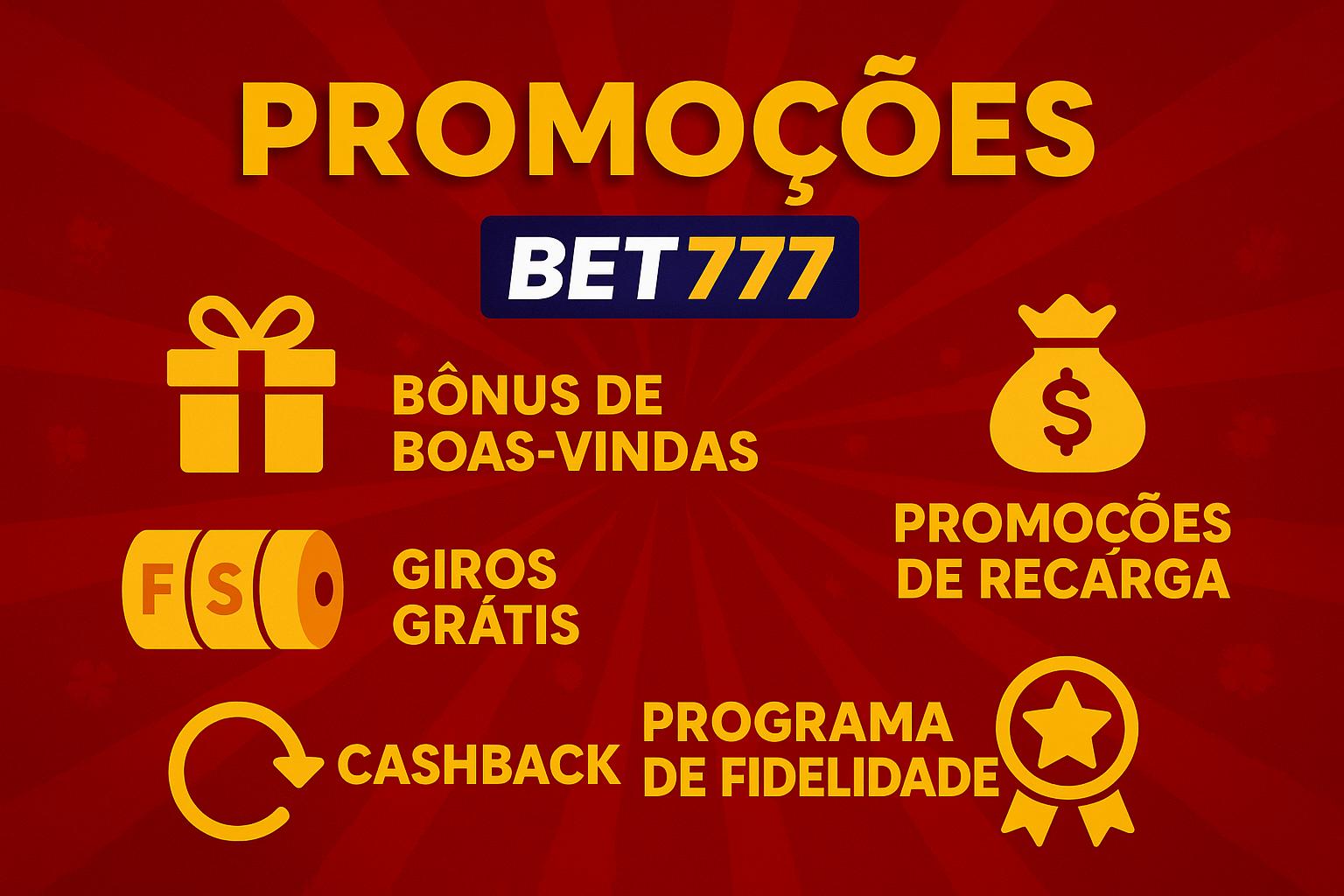 O bônus promocional BET777 é uma ótima maneira de começar sua aventura