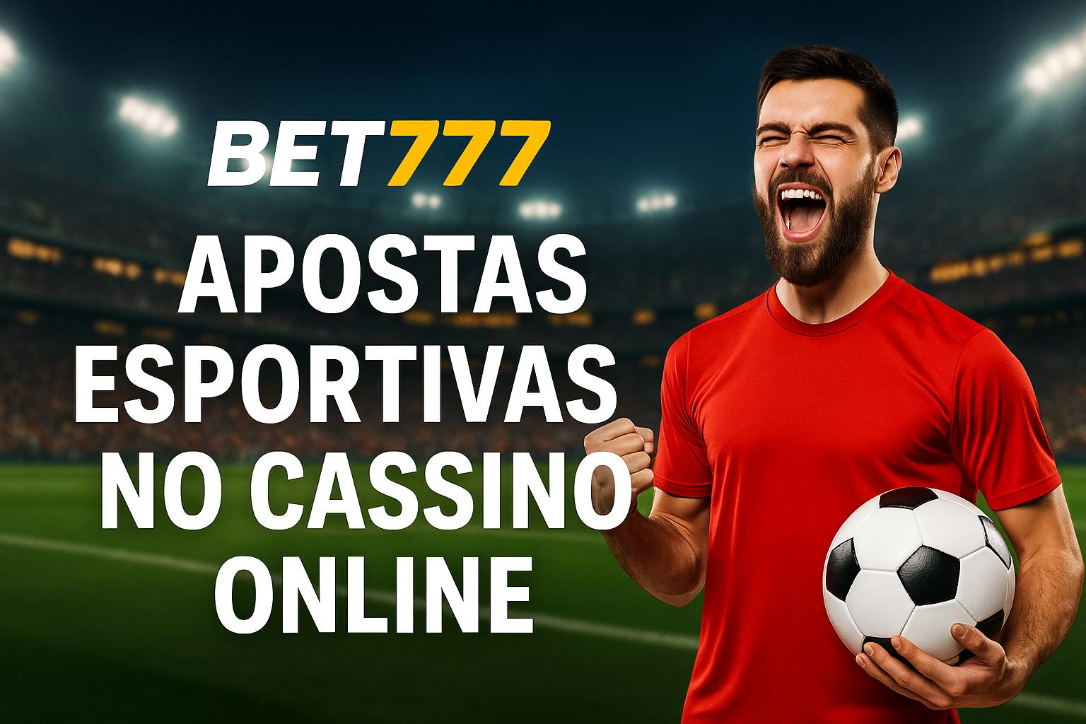 Aposte em apostas esportivas no cassino online BET777