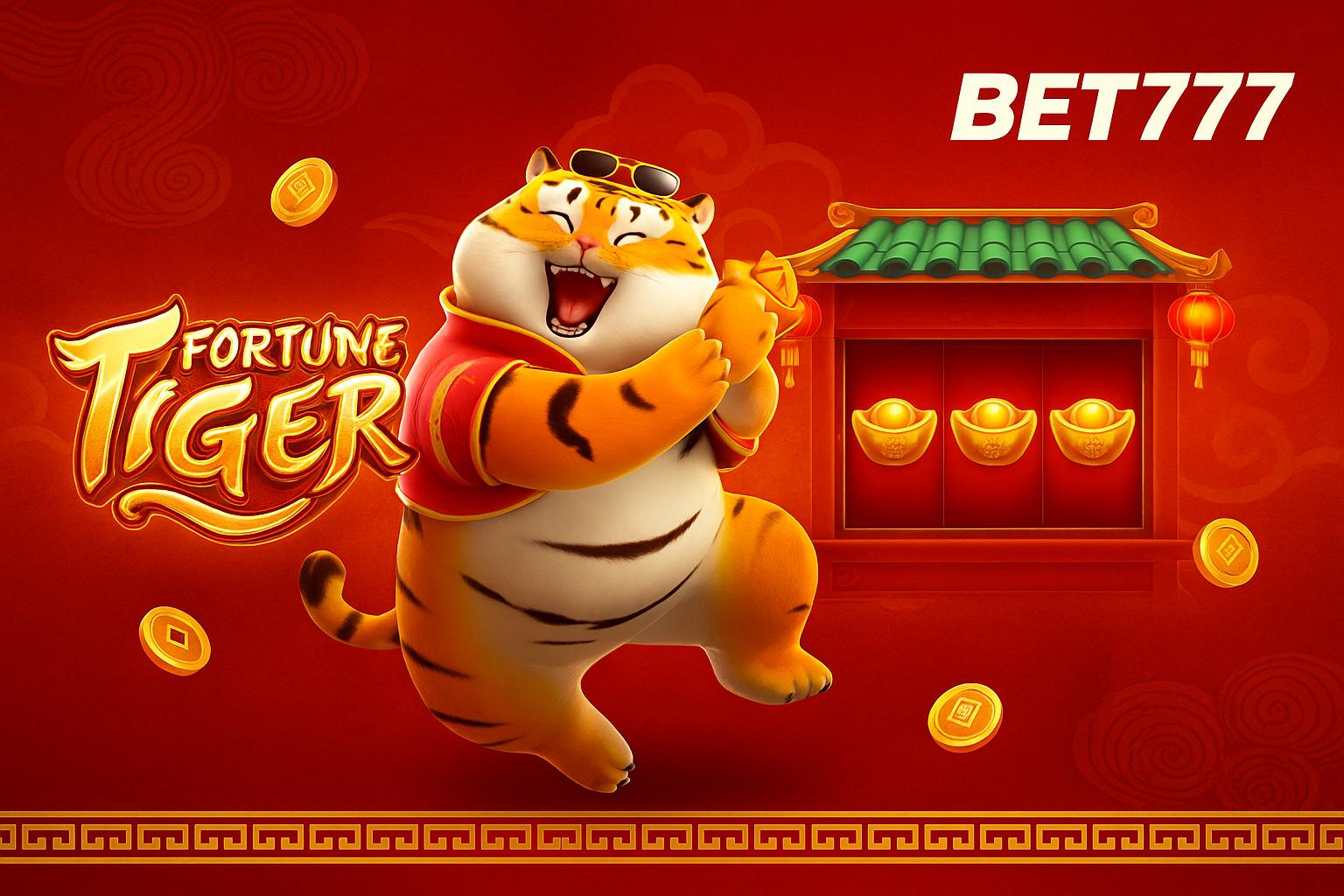 Fortune Tiger é um jogo imperdível no BET777 Casino